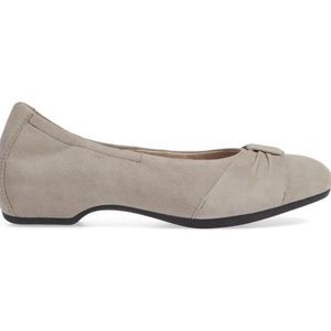 Dansko Lina Bow Suede Ballet Flat